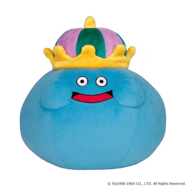 ドラゴンクエスト スマイルスライム ぬいぐるみ M キングスライム ("Dragon Quest" Smile Slime Plush M King Slime)