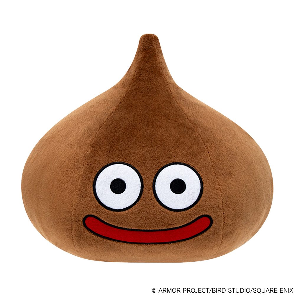 ドラゴンクエスト スマイルスライム ぬいぐるみ L チョコスライム ("Dragon Quest" Smile Slime Plush L Chocolate Slime)