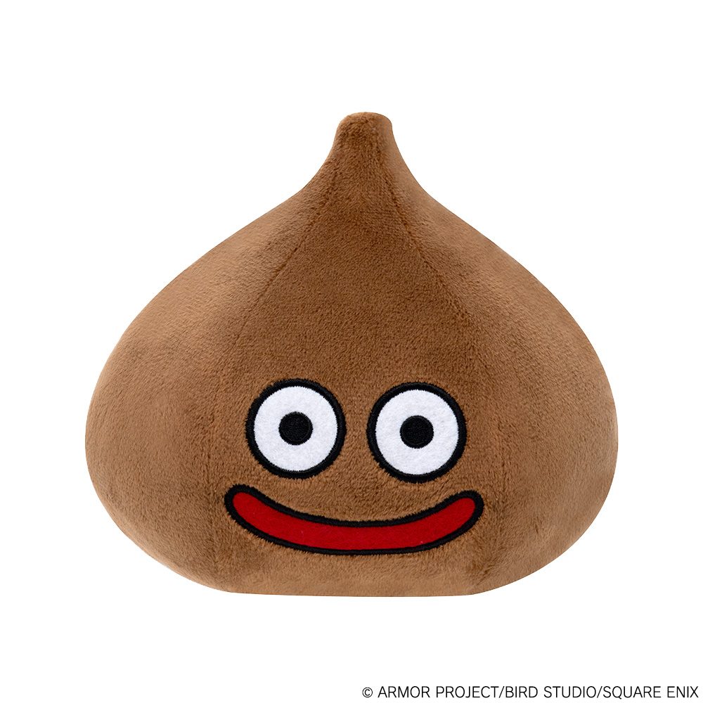 ドラゴンクエスト スマイルスライム ぬいぐるみ M チョコスライム ("Dragon Quest" Smile Slime Plush M Chocolate Slime)