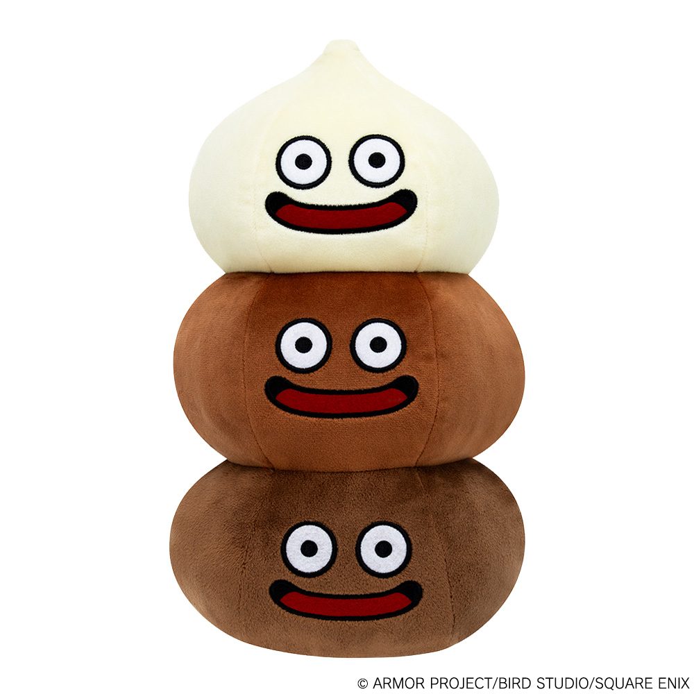 ドラゴンクエスト スマイルスライム ぬいぐるみ M チョコタワー ("Dragon Quest" Smile Slime Plush M Chocolate Tower)