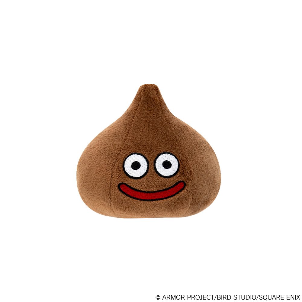 ドラゴンクエスト スマイルスライム ぬいぐるみ S チョコスライム ("Dragon Quest" Smile Slime Plush S Chocolate Slime)