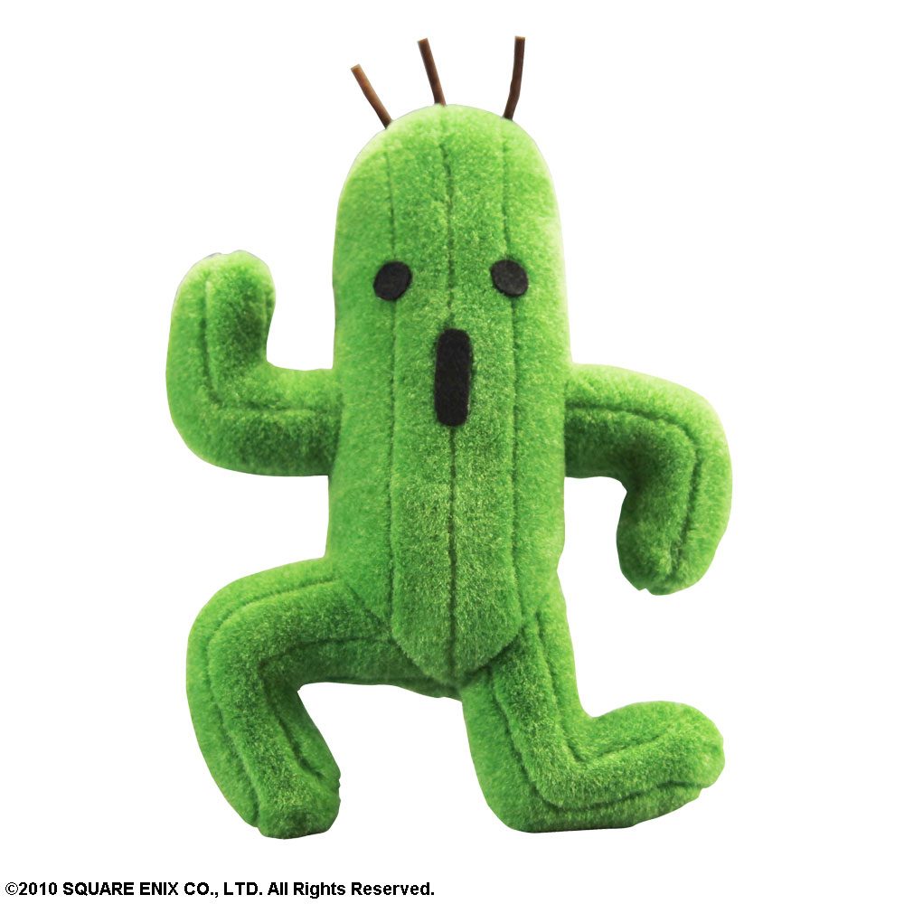 FINAL FANTASY ぬいぐるみ サボテンダー ("Final Fantasy" Plush Cactuar)