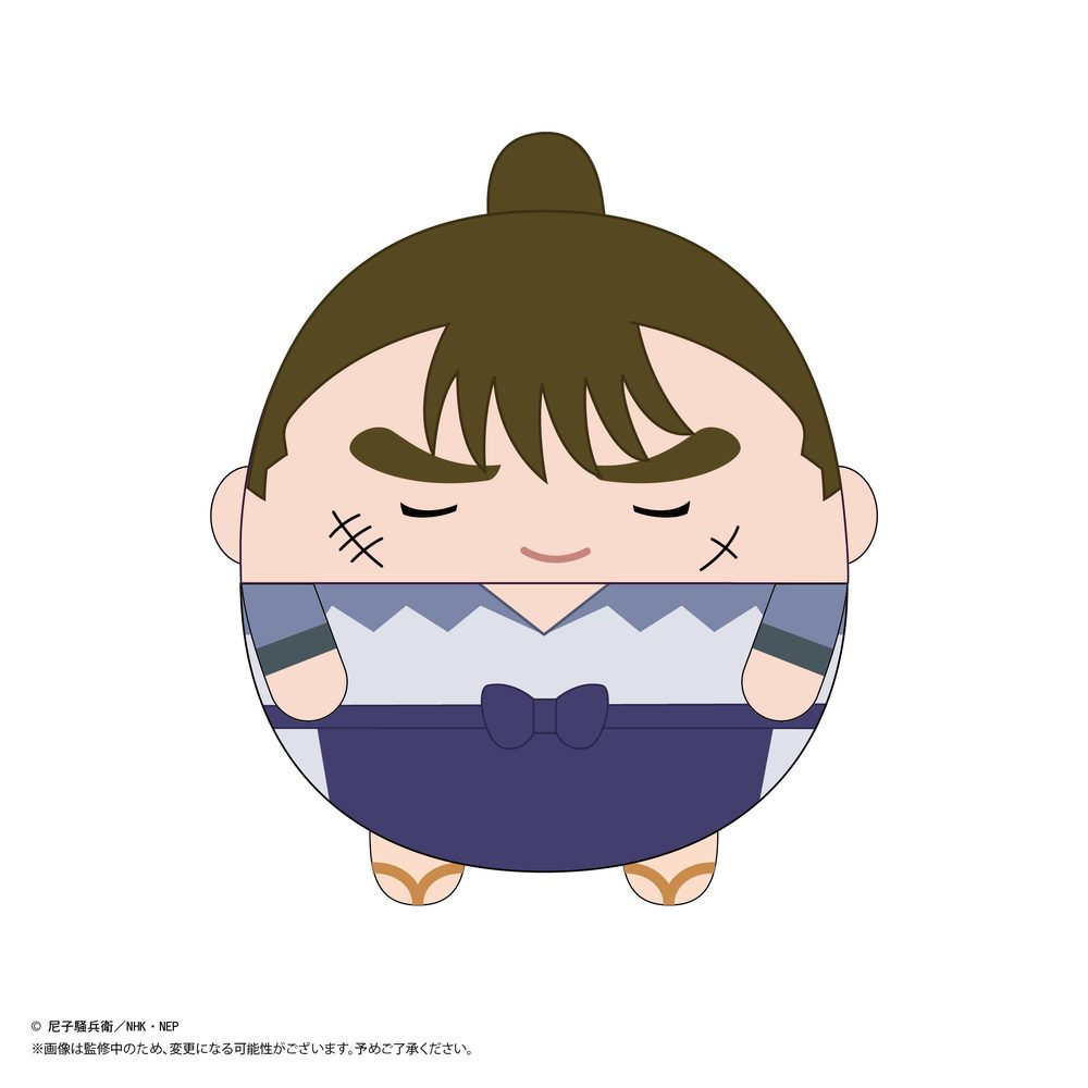 NR-32 忍たま乱太郎 ふわコロりんMsize5 C 中在家長次 (NR-32 "Nintama Rantaro" Fuwakororin (M Size) 5 C Nakazaike Choji)