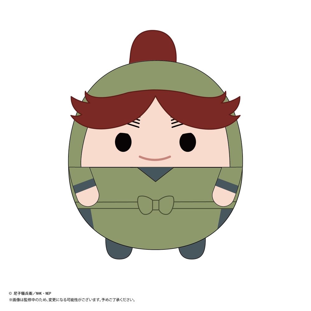 NR-25 忍たま乱太郎 ふわコロりんMsize4 D 富松作兵衛 (NR-25 "Nintama Rantaro" Fuwakororin (M Size) 4 D Tomatsu Sakubei)