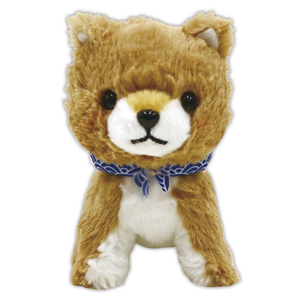 くったり豆しば三兄弟豆太郎 (Kuttari Mameshiba Three Brothers Plush Mametaro)