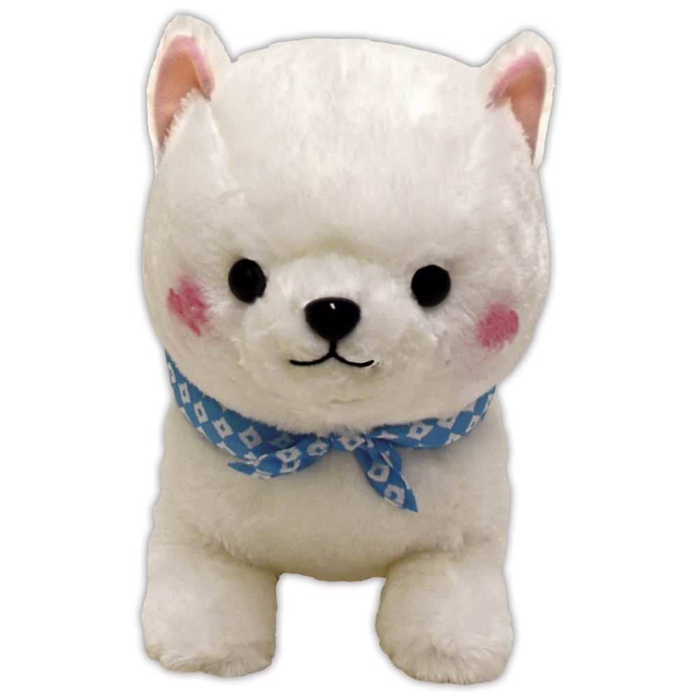 豆しば三兄弟BIGしらたま (Mameshiba Three Brothers Plush Big Shiratama)
