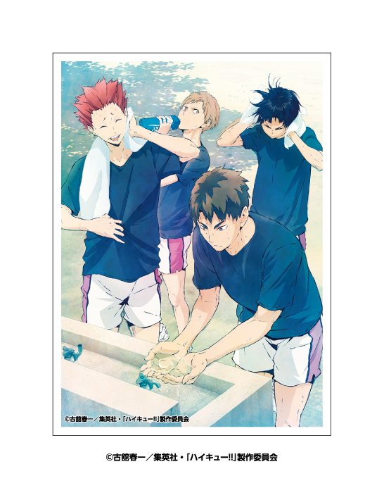 ハイキュー!! キャラクタースリーブ 若葉風 EN-1634 ("Haikyu!!" Character Sleeve Early Summer Breeze EN-1634)