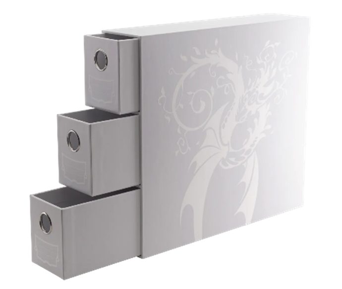 AT-33703 Fortress - Vertical - 3 XL - White - Storage - Card Drawers (AT-33703 Fortress - Vertical - 3 XL - White - Storage - Card Drawers)