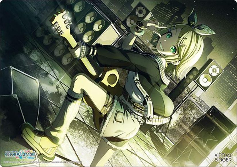 ブシロード ラバーマットコレクション V2 Vol.2002 プロジェクトセカイ カラフルステージ! feat. 初音ミク 鏡音リン (Bushiroad Rubber Mat Collection V2 Vol. 2002 "Project SEKAI Colorful Stage! feat. Hatsune Miku" Kagamine Rin)