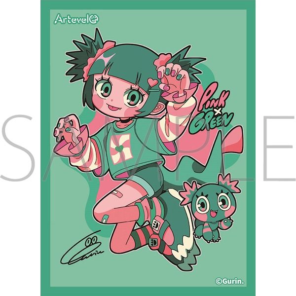 Arteveloカードスリーブ Gurin. Candy dinosaur art-012 (Artevelo Card Sleeve Gurin. Candy Dinosaur art-012)
