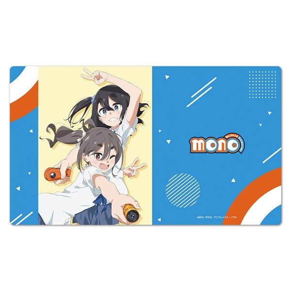mono キャラクターラバーマット さつき&アン ("mono" Character Rubber Mat Satsuki & An)