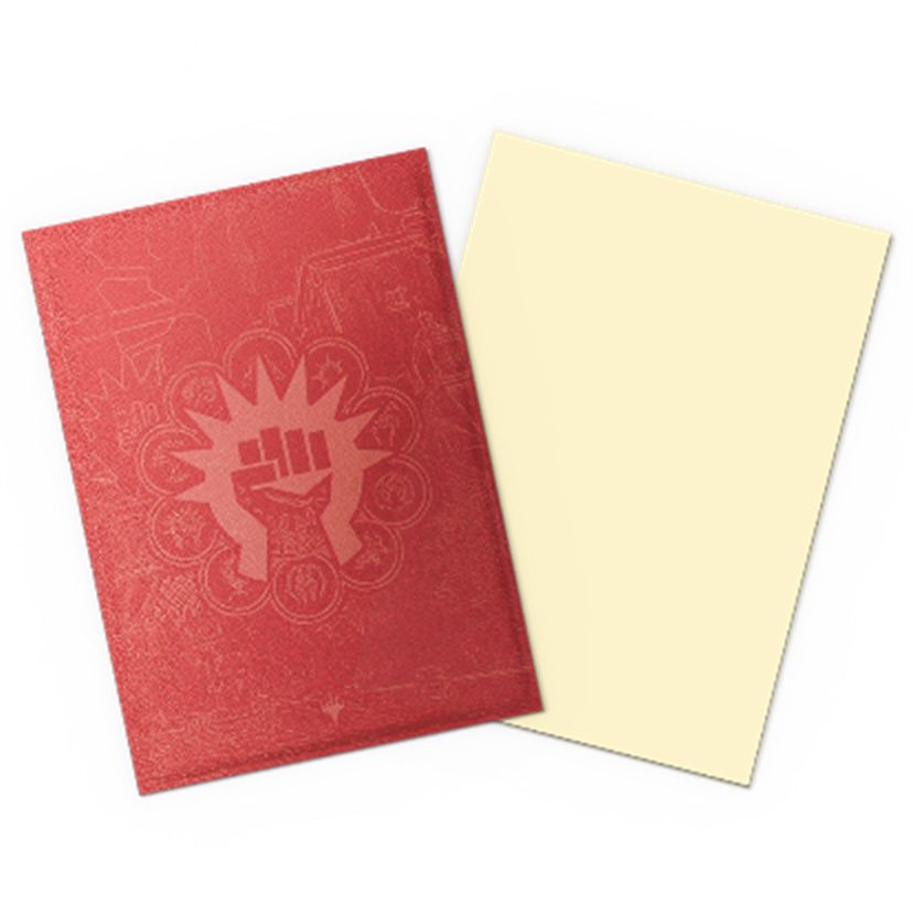 AT-16508 Boros Legion License Sleeves - Standard size マットデュアル 100枚入り (AT-16508 Boros Legion License Sleeves - Standard Size Matte Dual 100 Pieces)