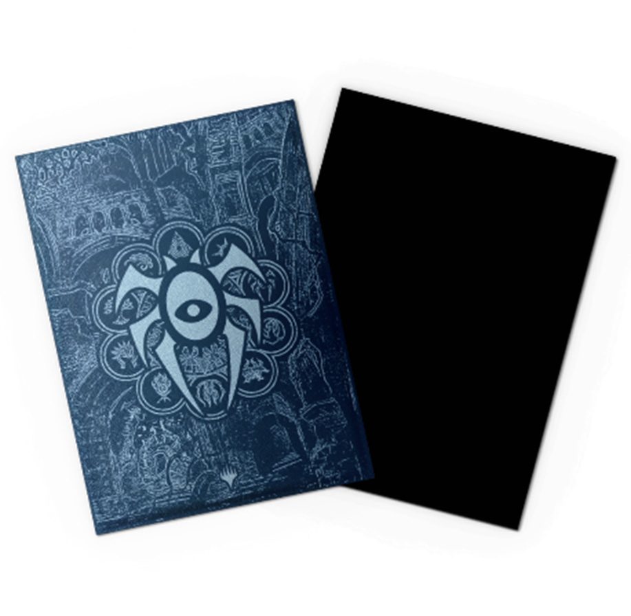 AT-16509 House Dimir License Sleeves - Standard size マットデュアル 100枚入り (AT-16509 House Dimir License Sleeves - Standard Size Matte Dual 100 Pieces)