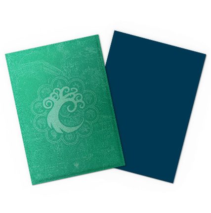 AT-16512 Simic Combine License Sleeves - Standard size マットデュアル 100枚入り (AT-16512 Simic Combine License Sleeves - Standard Size Matte Dual 100 Pieces)