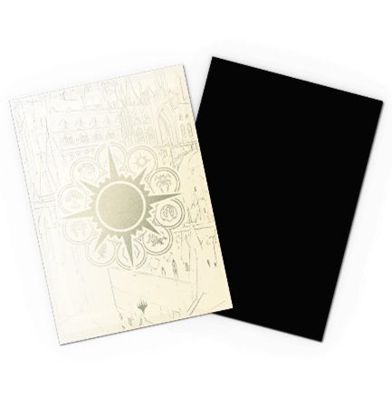 AT-16513 Orzhov Syndicate License Sleeves - Standard size マットデュアル 100枚入り (AT-16513 Orzhov Syndicate License Sleeves - Standard Size Matte Dual 100 Pieces)