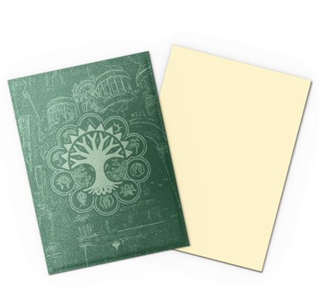 AT-16515 Selesnya Conclave License Sleeves - Standard size マットデュアル 100枚入り (AT-16515 Selesnya Conclave License Sleeves - Standard Size Matte Dual 100 Pieces)