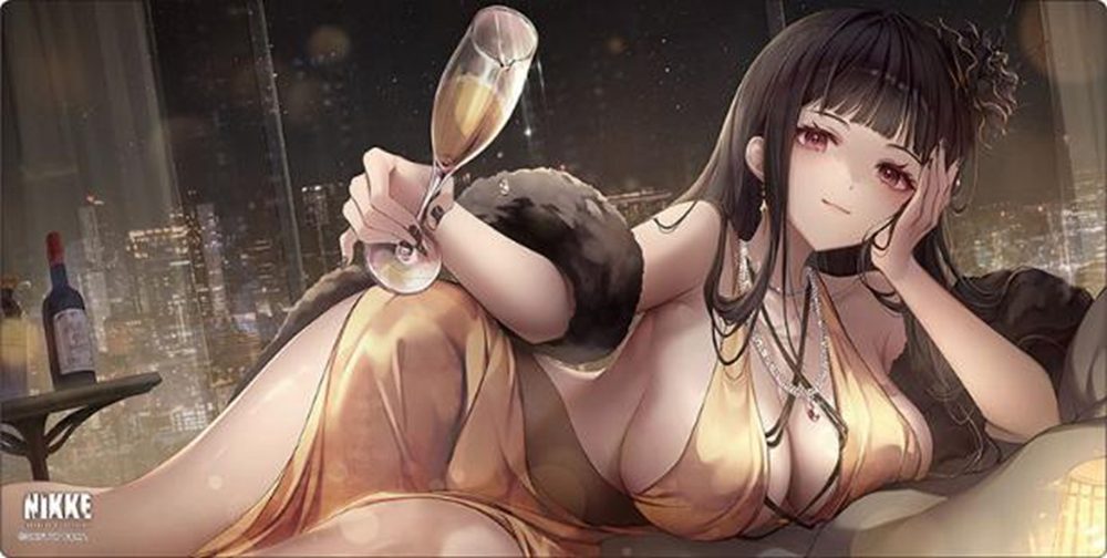 ブシロード ラバーマットコレクション V2 Vol.1893 勝利の女神:NIKKE D:キラーワイフ - シークレットパーティクリーナーVer. (Bushiroad Rubber Mat Collection V2 Vol. 1893 "Goddess of Victory: Nikke" D: Killer Wife - Secret Party Cleaner Ver.)