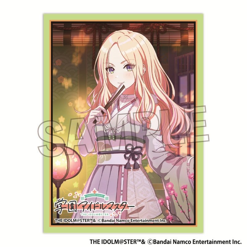 学園アイドルマスター イラストスリーブMAT 小さな野望 '25ひな祭り 十王星南 ("Gakuen Idolmaster" Illustration Sleeve Matte Tiny Ambition '25 Hina Matsuri Juo Sena)