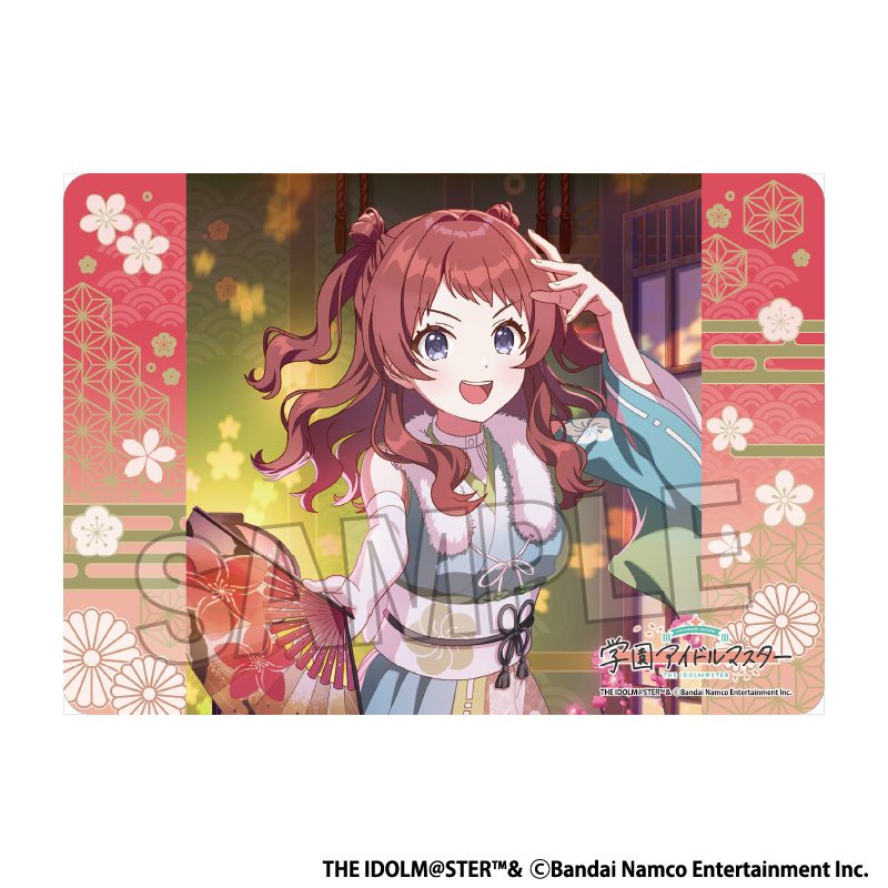 学園アイドルマスター イラストプレイマットNT Fighting My Way '25ひな祭り 花海咲季 ("Gakuen Idolmaster" Illustration Play Mat Next Turn Fighting My Way '25 Hina Matsuri Hanami Saki)