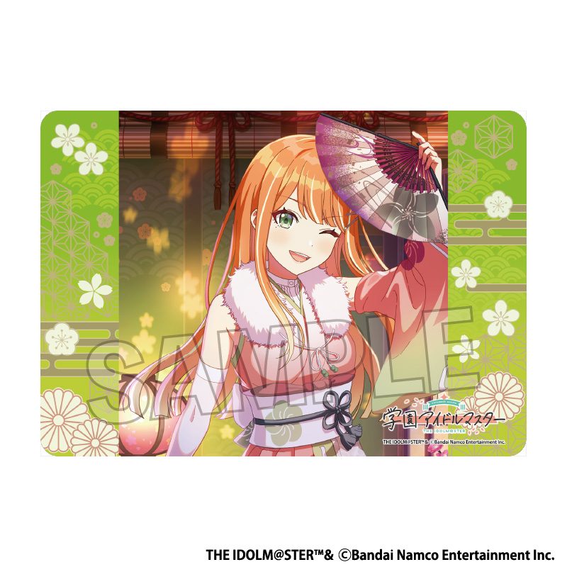 学園アイドルマスター イラストプレイマットNT Tame-Lie-One-Step '25ひな祭り 紫雲清夏 ("Gakuen Idolmaster" Illustration Play Mat Next Turn Tame-Lie-One-Step '25 Hina Matsuri Shiun Sumika)