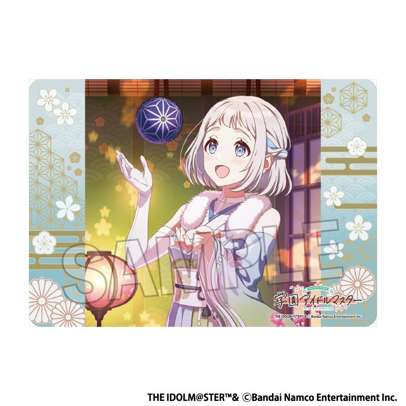 学園アイドルマスター イラストプレイマットNT 白線 '25ひな祭り 葛城リーリヤ ("Gakuen Idolmaster" Illustration Play Mat Next Turn Hakusen '25 Hina Matsuri Katsuragi Lilja)