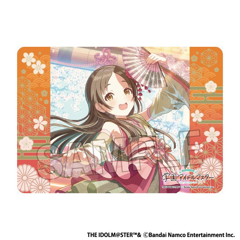 学園アイドルマスター イラストプレイマットNT 雪解けに 倉本千奈 ("Gakuen Idolmaster" Illustration Play Mat Next Turn Yukidokeni Kuramoto China)