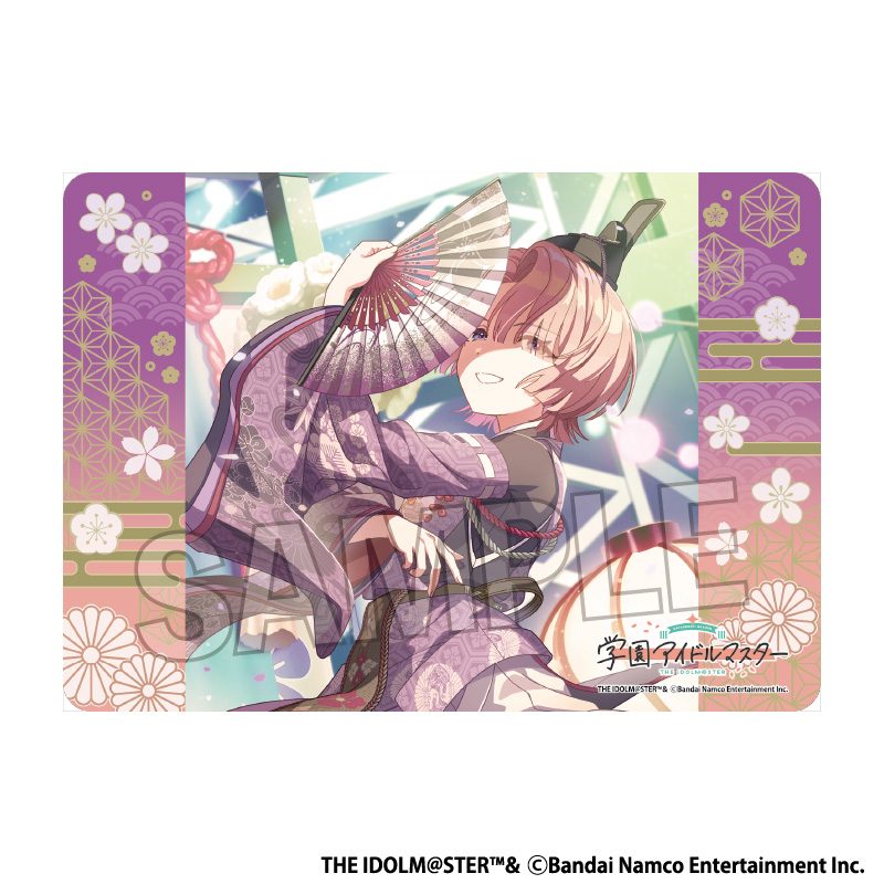 学園アイドルマスター イラストプレイマットNT 雪解けに 有村麻央 ("Gakuen Idolmaster" Illustration Play Mat Next Turn Yukidokeni Arimura Mao)