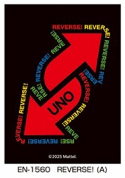 UNO(TM) キャラクタースリーブ REVERSE! A EN-1560 (UNO (TM) Character Sleeve REVERSE! A EN-1560)