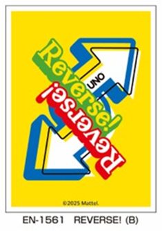 UNO(TM) キャラクタースリーブ REVERSE! B EN-1561 (UNO (TM) Character Sleeve REVERSE! B EN-1561)