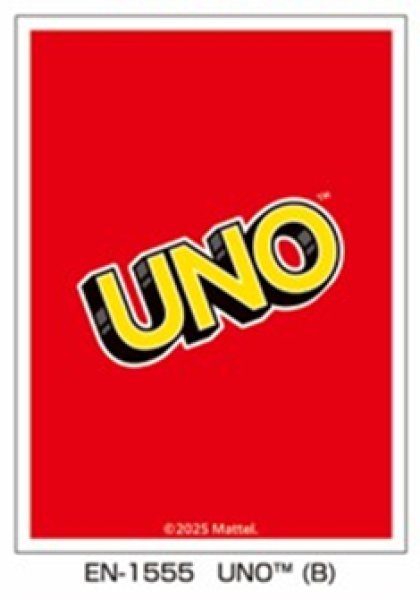 UNO(TM) キャラクタースリーブ UNO(TM) B EN-1555 (UNO (TM) Character Sleeve UNO (TM) B EN-1555)