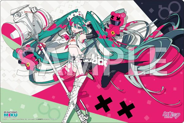 ブシロード ラバーマットコレクション V2 Vol.1908 レーシングミク 2025Ver. (Bushiroad Rubber Mat Collection V2 Vol. 1908 Racing Miku 2025 Ver.)
