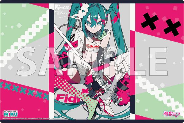 ブシロード ラバーマットコレクション V2 Vol.1910 レーシングミク 2025Ver. 応援イラスト Round1 OKAYAMA (Bushiroad Rubber Mat Collection V2 Vol. 1910 Racing Miku 2025 Ver. Support Illustration Round 1 Okayama)