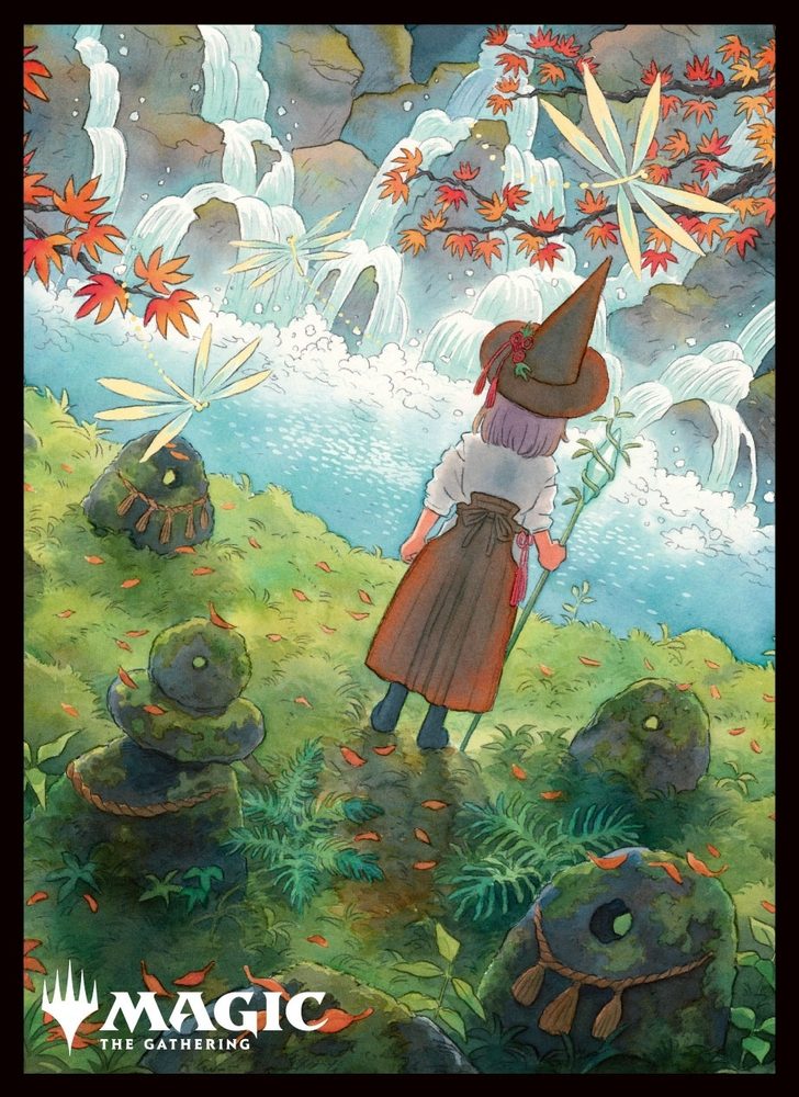 マジックザギャザリング プレイヤーズカードスリーブ MTGS-355 Adventures of the Little Witch 未知な領域 ("MAGIC: The Gathering" Players Card Sleeve MTGS-355 Adventures of the Little Witch Realms Uncharted)
