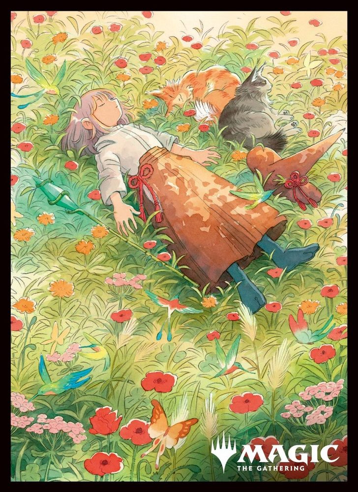 マジックザギャザリング プレイヤーズカードスリーブ MTGS-356 Adventures of the Little Witch 静寂 ("MAGIC: The Gathering" Players Card Sleeve MTGS-356 Adventures of the Little Witch Serenity)