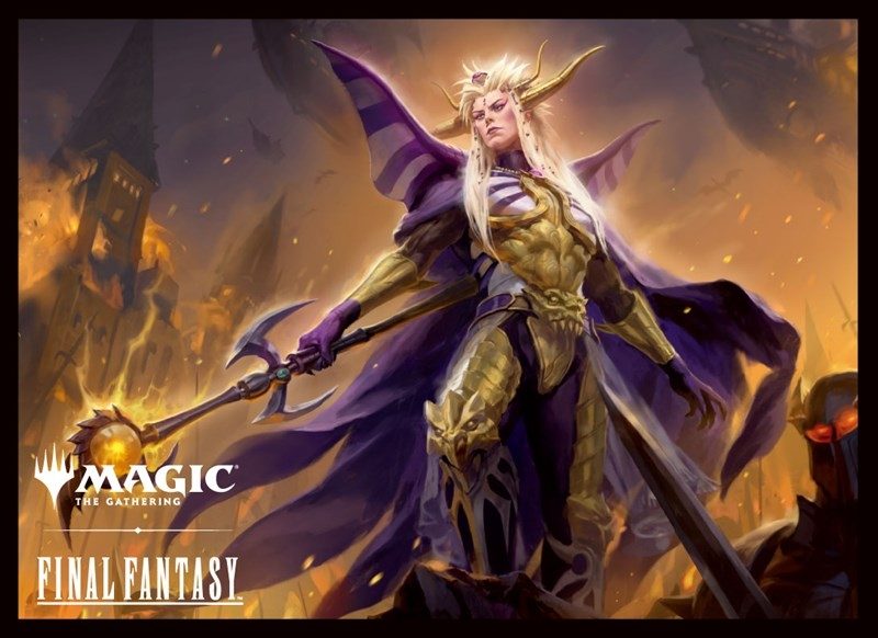 マジックザギャザリング――FINAL FANTASY プレイヤーズカードスリーブ MFS-45 パラメキア皇帝 ("MAGIC: The Gathering" "Final Fantasy" Players Card Sleeve MFS-45 The Emperor of Palamecia)