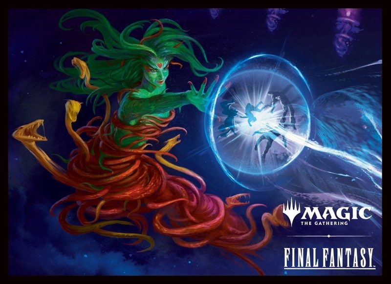 マジックザギャザリング――FINAL FANTASY プレイヤーズカードスリーブ MFS-46 暗闇の雲 ("MAGIC: The Gathering" "Final Fantasy" Players Card Sleeve MFS-46 Cloud of Darkness)
