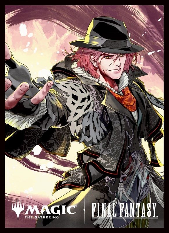 マジックザギャザリング――FINAL FANTASY プレイヤーズカードスリーブ MFS-53 FINAL FANTASY・アーティスト ボーダーレス版 簒奪者、アーデン ("MAGIC: The Gathering" "Final Fantasy" Players Card Sleeve MFS-53 Final Fantasy, Artist Borderless Ver. Ardyn, the Usurper)