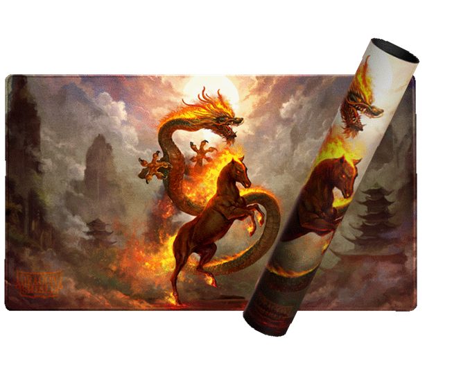 AT-20526 Fire Horse 2026 Playmats - プレイマット - ART (AT-20526 Fire Horse 2026 Playmats - Playmats - Art)