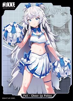 きゃらスリーブコレクション マットシリーズ 勝利の女神:NIKKE ポリ - チアーアップ・ポリス No.MT2189 (Chara Sleeve Collection Matt Series "Goddess of Victory: Nikke" Poli - Cheer Up Police No. MT2189)