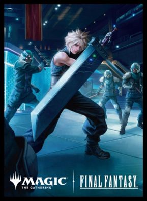 マジックザギャザリング――FINAL FANTASY プレイヤーズカードスリーブ MFS-39 Secret Lair Drop クラウドのバスターソード ("MAGIC: The Gathering" "Final Fantasy" Players Card Sleeve MFS-39 Secret Lair Drop Cloud's Buster Sword)