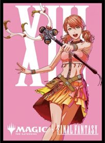 マジックザギャザリング――FINAL FANTASY プレイヤーズカードスリーブ MFS-35 キャラクター ボーダーレス版 陽気なルシ、ヴァニラ ("MAGIC: The Gathering" "Final Fantasy" Players Card Sleeve MFS-35 Character Borderless Edition Vanille, Cheerful l'Cie)