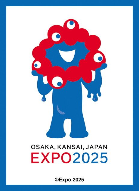 大阪・関西万博公式キャラクター ミャクミャク キャラクタースリーブ 2025 大阪・関西万博ロゴ EN-1526 (Expo 2025 Osaka, Kansai, Japan Official Character MYAKU-MYAKU Character Sleeve Expo 2025 Osaka, Kansai, Japan Logo EN-1526)