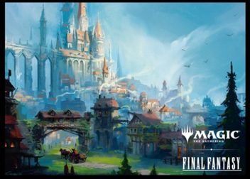 マジックザギャザリング――FINAL FANTASY プレイヤーズカードスリーブ MFS-19 始まりの町 ("MAGIC: The Gathering" "Final Fantasy" Players Card Sleeve MFS-19 Starting Town)