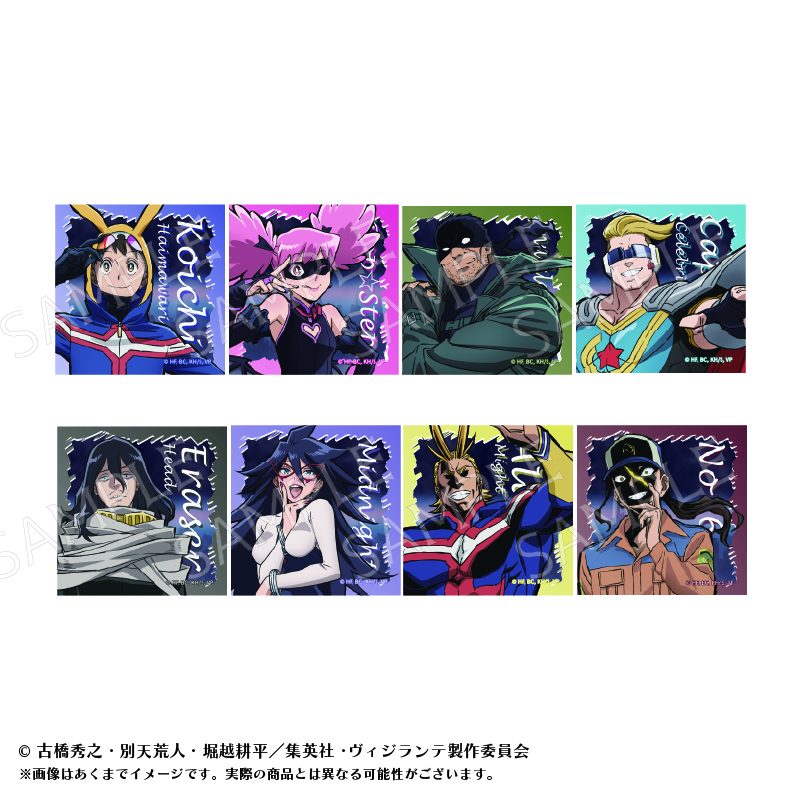 ヴィジランテ -僕のヒーローアカデミア ILLEGALS- トレーディングステッカーA ("My Hero Academia: Vigilantes" Trading Sticker A)