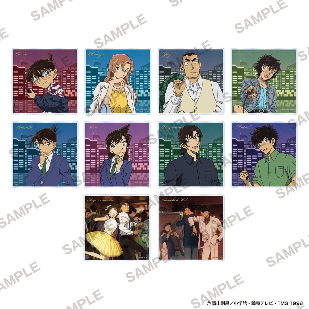 名探偵コナン アクリルコースターコレクション ("Detective Conan" Acrylic Coaster Collection)