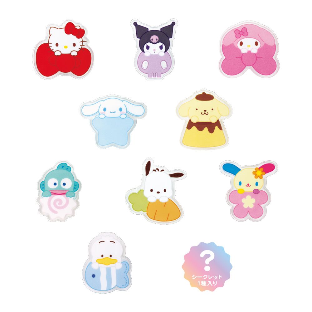 サンリオキャラクターズ シークレットアクリルクリップ うもれっコ (Sanrio Characters Secret Acrylic Clip Umorekko)
