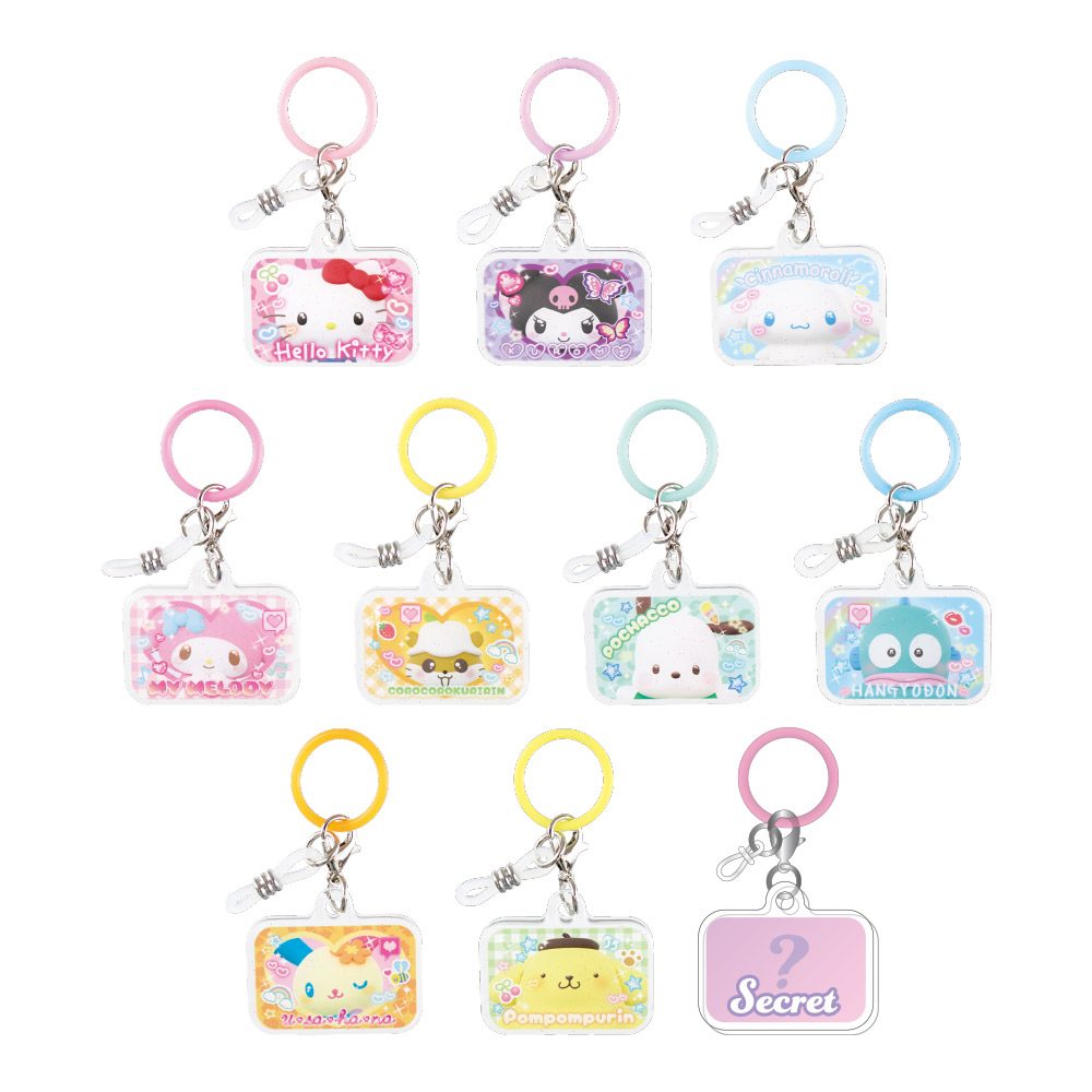 サンリオキャラクターズ シークレットプリ風チャーム (Sanrio Characters Secret Purikura Style Charm)