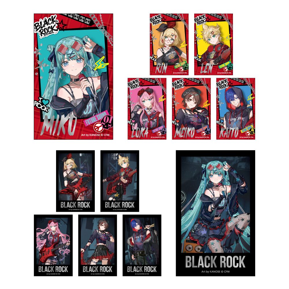初音ミク トレーディング箔押しチェキ風カード バンドVer. (Hatsune Miku Trading Gilding Instax Style Card Band Ver.)