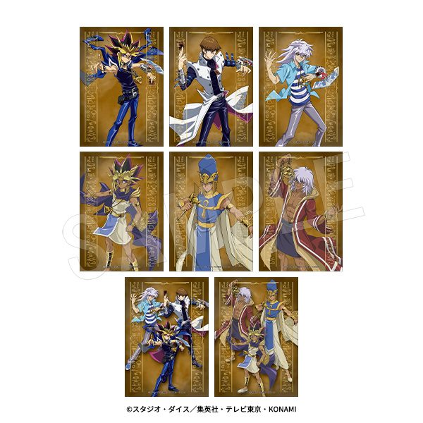 遊☆戯☆王デュエルモンスターズ トレーディング箔押しプライラストシート 現世と追憶Ver. ("Yu-Gi-Oh! Duel Monsters" Trading Gilding Plastic Illustration Sheet Gense to Tsuioku Ver.)