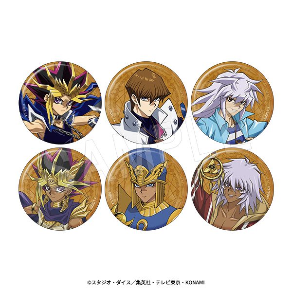 遊☆戯☆王デュエルモンスターズ トレーディング缶バッジ 現世と追憶Ver. ("Yu-Gi-Oh! Duel Monsters" Trading Can Badge Gense to Tsuioku Ver.)